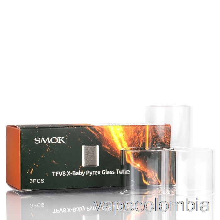 Vape Recargable Smok Tfv8 Vidrio De Repuesto - Baby, Big, X-baby Stick V9 Max #8 - Tubo De Vidrio De Una Sola Bombilla